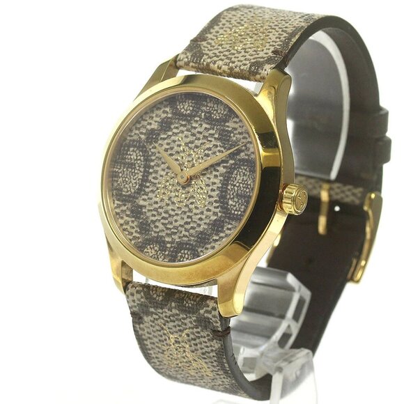 GUCCI G timeless Brown Dial Quartz Ladies Watch main image 6